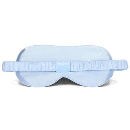 Jedwabna opaska na oczy wygodna do spania - blue