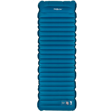 Materac dmuchany turystyczny samopompujący ultralekki 190x70x10cm – Blue
