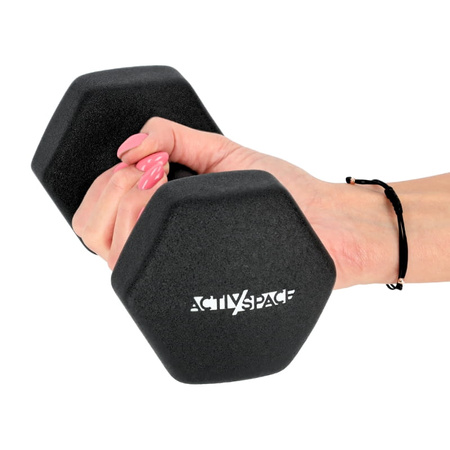 HANTELKI 2x4kg do ćwiczeń - ciężarki neoprenowe