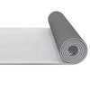 Mata TPE do ćwiczeń fitness jogi karimata - black/grey - 0,6cm