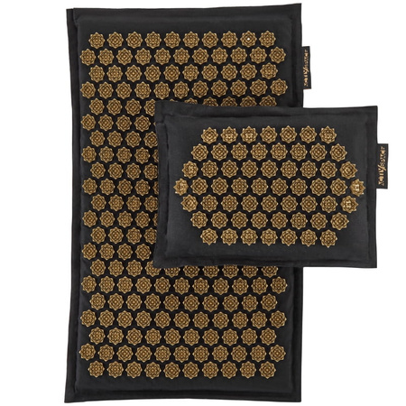 Kokosowa ECO Mata do akupresury - zestaw ZŁOTY