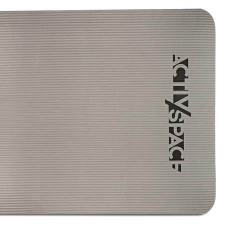 Gruba mata do ćwiczeń NBR 1,5 cm - szara