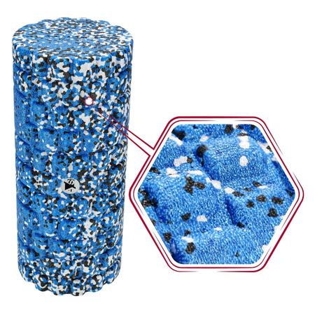 Roller Wałek EPP z wypustkami do masażu crossfit – niebieski