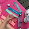 Zestaw 5 gum oporowych do ćwiczeń mini band lateksowe pink + GRATIS