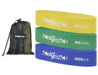Zestaw 3 gum taśm materiałowych mini band do ćwiczeń