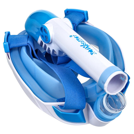 Maska do nurkowania dla dzieci pełnotwarzowa nie paruje - blue