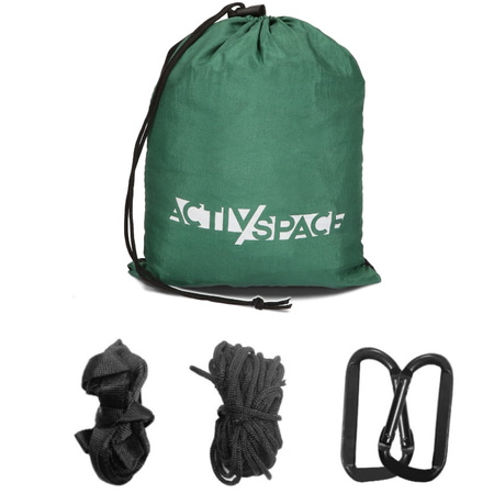 Hamak turystyczny z moskitierą przenośny biwak - zestaw