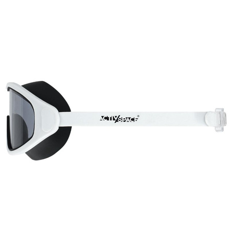 Okulary pływackie na basen gogle do pływania ANTI-FOG - white