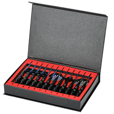 Zestaw 12 rzutek lotki do gry w darta elektronicznego + etui