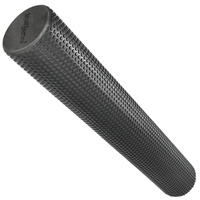 Duży roller wałek EVA do masażu pleców ciała z wypustkami 90 cm - black