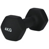 HANTELKI 2x4kg do ćwiczeń - ciężarki neoprenowe