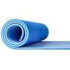 Mata TPE do ćwiczeń fitness jogi gruba karimata - blue - 1cm