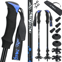 Kijki trekkingowe regulowane blue - Standard K07