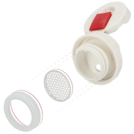 Termos turystyczny próżniowy duży 1300ml - black