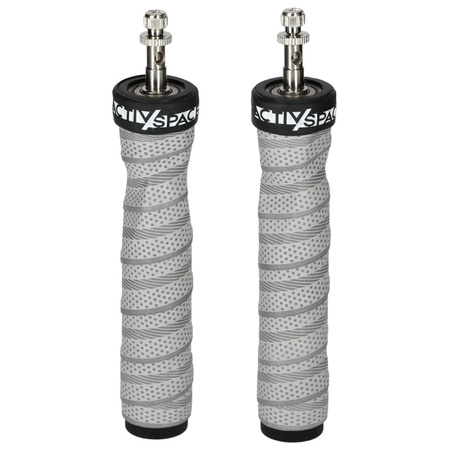 Skakanka bokserska regulowana z łożyskami i obciążeniem - szara S02