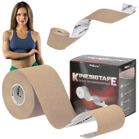 Taśma do tapingu kinezjologiczna tape premium - beige
