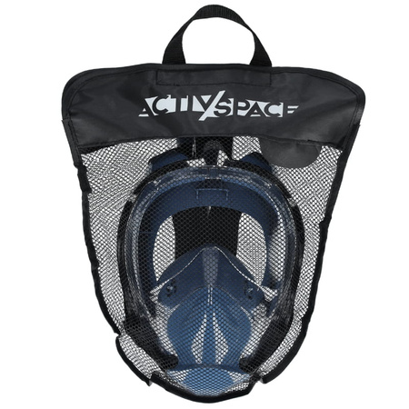 Maska do nurkowania pełnotwarzowa nie paruje - L/XL blue M02