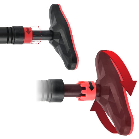 Drążek rozporowy do podciągania regulowany – stalowy