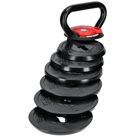 Regulowany kettlebell obciążenie treningowe do domu 4,5-18kg