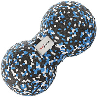 Podwójna piłka do masażu epp 8x16 cm - douball Blue