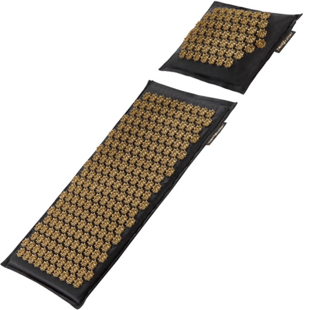 Kokosowa ECO Mata do akupresury - zestaw ZŁOTY