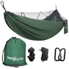 Hamak turystyczny z moskitierą przenośny biwak - zestaw