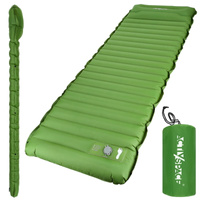 Materac dmuchany turystyczny samopompujący ultralekki 190x70x10cm – Green
