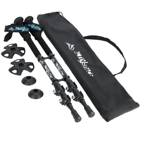 Kijki trekkingowe regulowane blue - K05