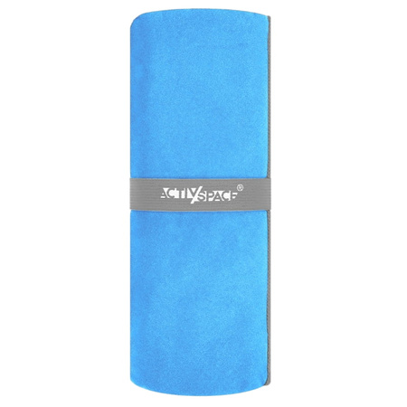 Ręcznik szybkoschnący z mikrofibry 180x90cm duży - blue