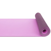 Mata TPE do ćwiczeń fitness jogi karimata - pink/violet - 0,6cm