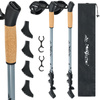 Kije nordic walking kijki składane regulowane do chodzenia teleskopowe – grey K08