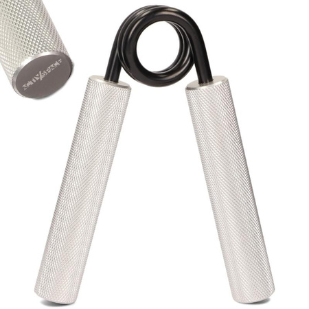 Aluminiowy ściskacz do ćwiczeń rąk dłoni opór 113kg