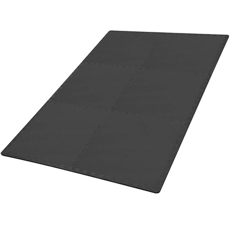 Mata puzzle pod sprzęt do ćwiczeń na siłownie 6szt