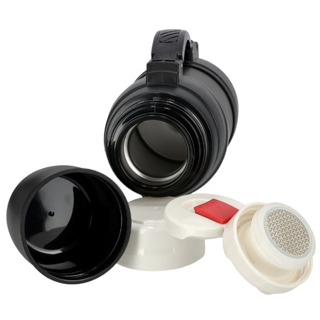 Termos turystyczny próżniowy duży 1300ml - black