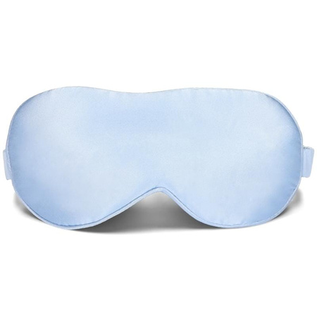 Jedwabna opaska na oczy wygodna do spania - blue