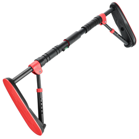 Drążek rozporowy do podciągania regulowany mocny 200kg – stalowy premium