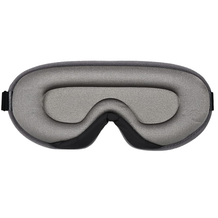 Opaska maska na oczy 3D PREMIUM do spania podróży - grey