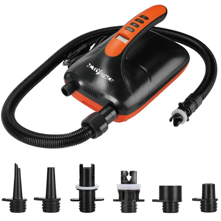 Elektryczna pompka do deski SUP 2w1 samochodowa 20PSI