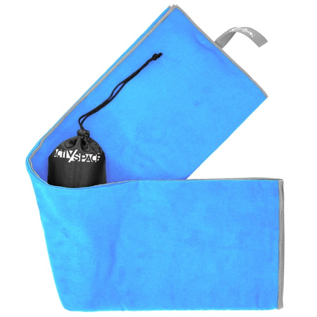 Ręcznik szybkoschnący z mikrofibry 180x90cm duży - blue