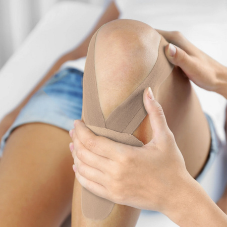 Taśma do tapingu kinezjologiczna tape - beige