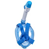 Maska do nurkowania dla dzieci pełnotwarzowa nie paruje - blue