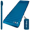 Materac dmuchany turystyczny samopompujący ultralekki 190x70x10cm – Blue