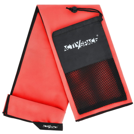 Ręcznik szybkoschnący z mikrofibry 130x75cm mały - red