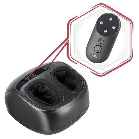 Masażer do stóp nóg SHIATSU z funkcją grzania relaksacyjny