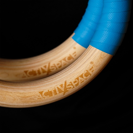 Kółka koła gimnastyczne drewniane obręcze crossfit – premium