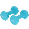 HANTELKI 2x2kg do ćwiczeń - ciężarki neoprenowe