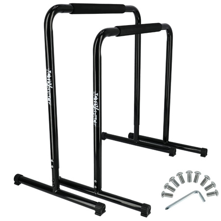 Poręcze treningowe wysokie do DIPÓW ćwiczeń - Premium