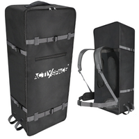 Plecak torba na deskę SUP pojemny pokrowiec - black