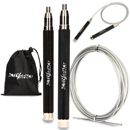 Skakanka bokserska crossfit z łożyskami PREMIUM