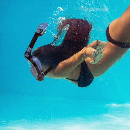 Maska do nurkowania pełnotwarzowa nie paruje - S/M blue M01